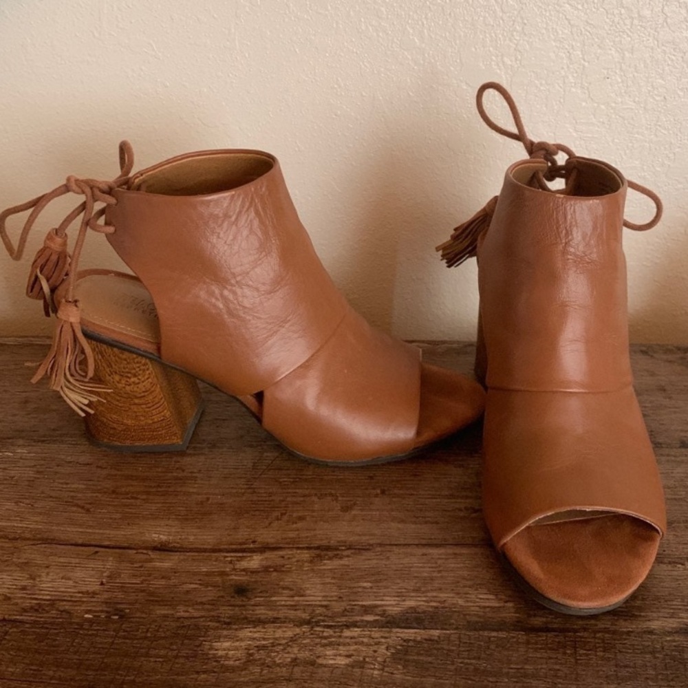 The Stars Peep Toe Bootie